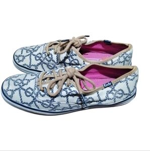 Keds sneakers with a nautical rope pattern